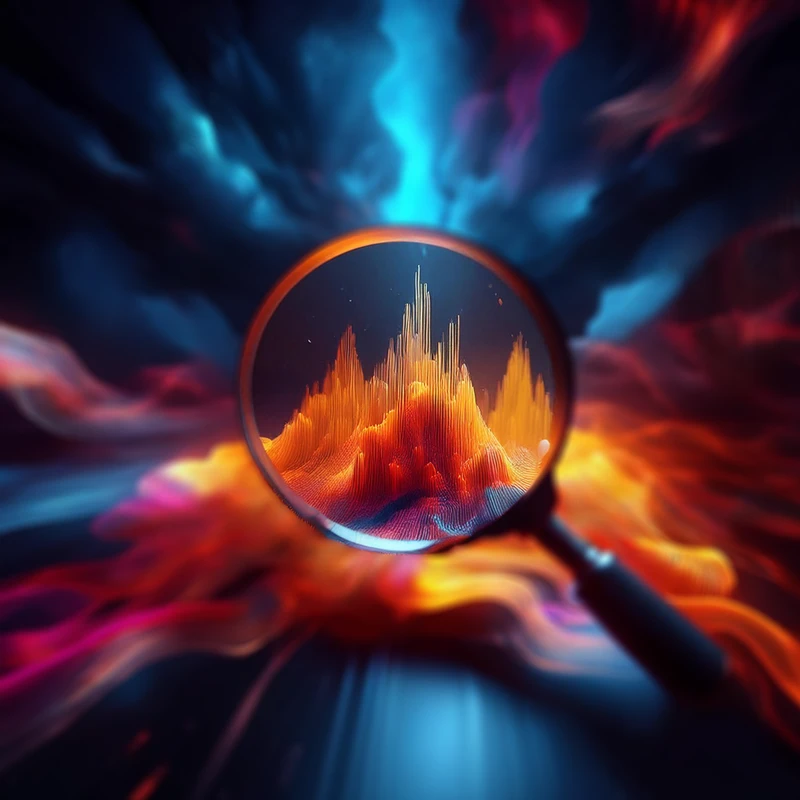 opas-chapter-800x800-troubleshooting-tools-and-logs Illustration of a magnifying glass revealing detailed data peaks, symbolizing troubleshooting and analysis of logs and issues